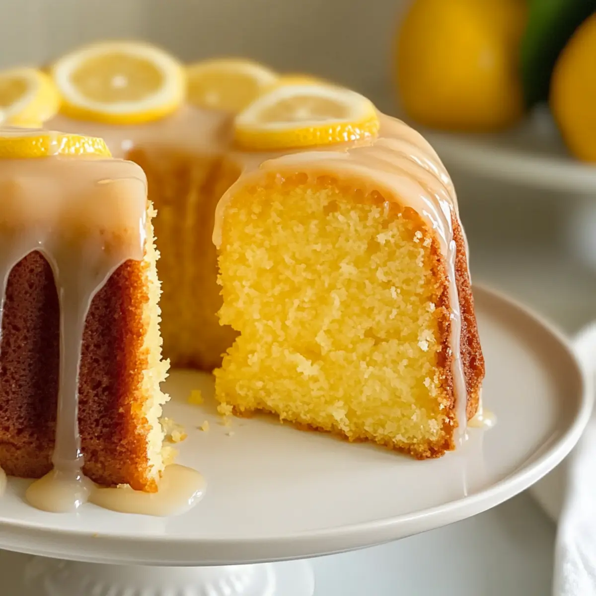 Deliciously Moist Lemon Cake: A Slice of Pure Sunshine