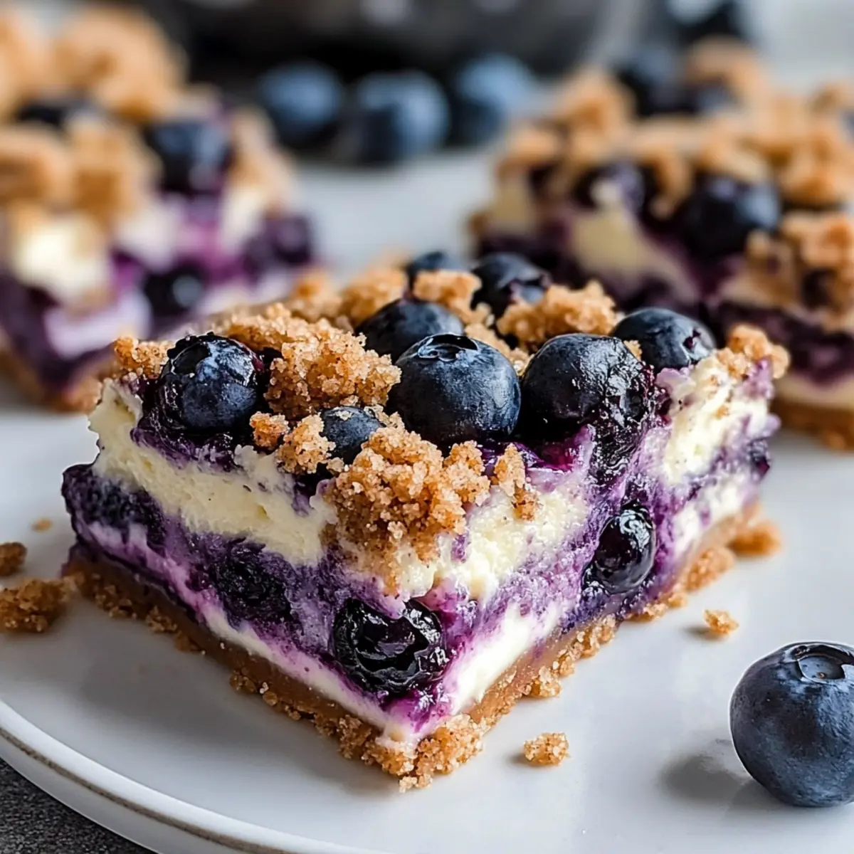 Delicious Blueberry Cheesecake Bars You Won't Forget