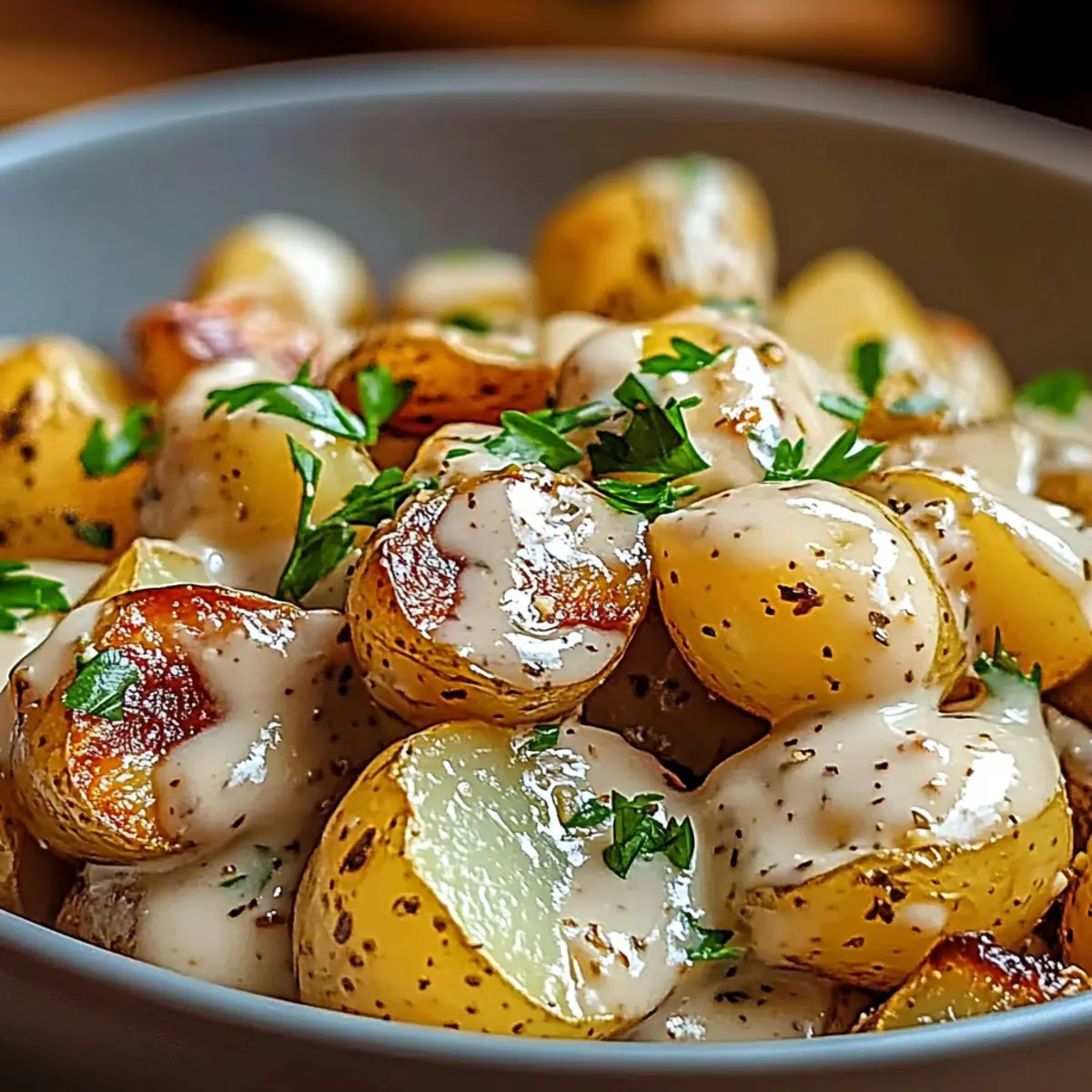 Garlic Baby Potatoes: Creamy, Crispy, and Irresistibly Flavorful