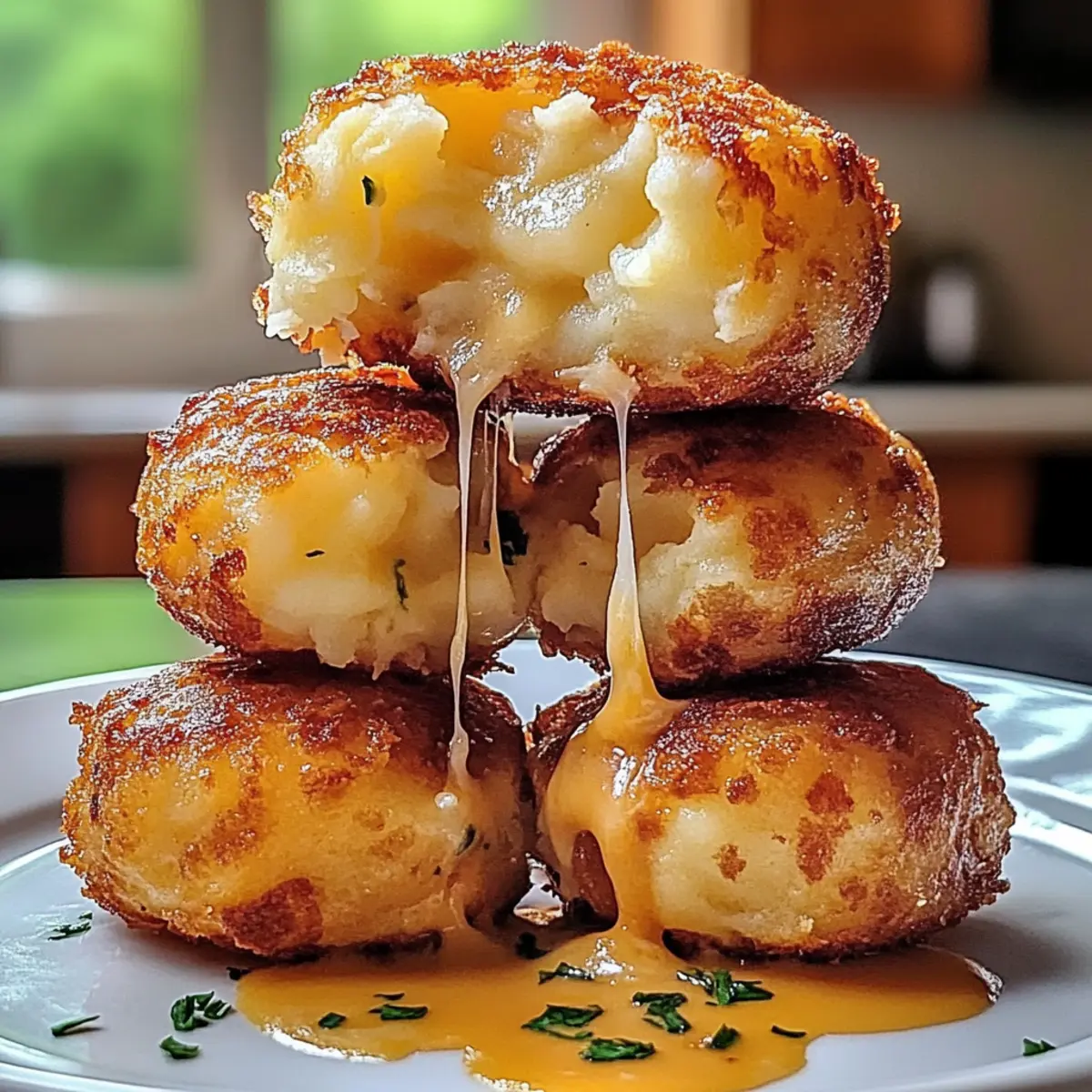 Mashed Potato Cheese Puffs: Crispy Comfort Food Delights