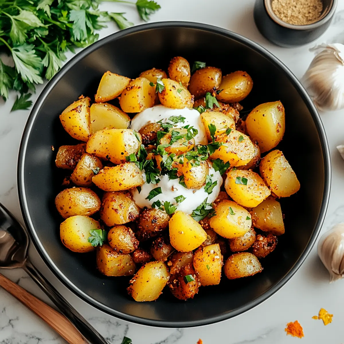 Delicious Mexican Potatoes with Tasty Customizable Toppings