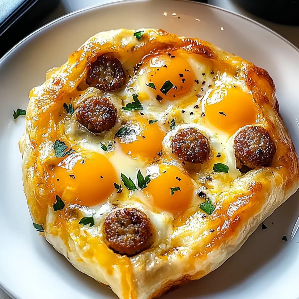 Sausage Egg and Cheese Roll-Ups for Busy Mornings