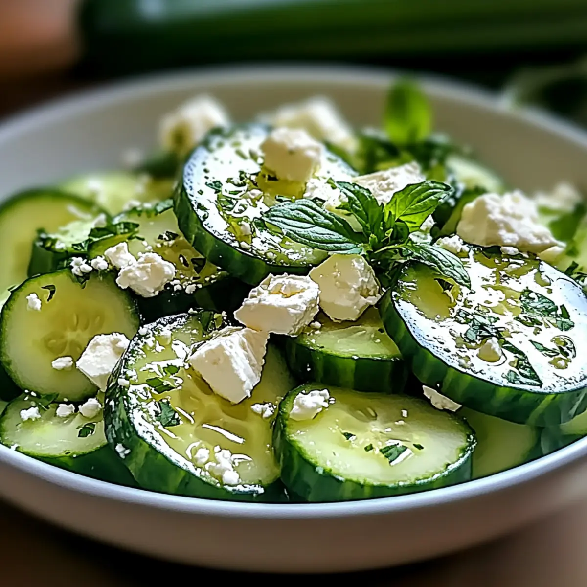 Cucumber Feta Salad: Refreshing Bliss for Every Meal