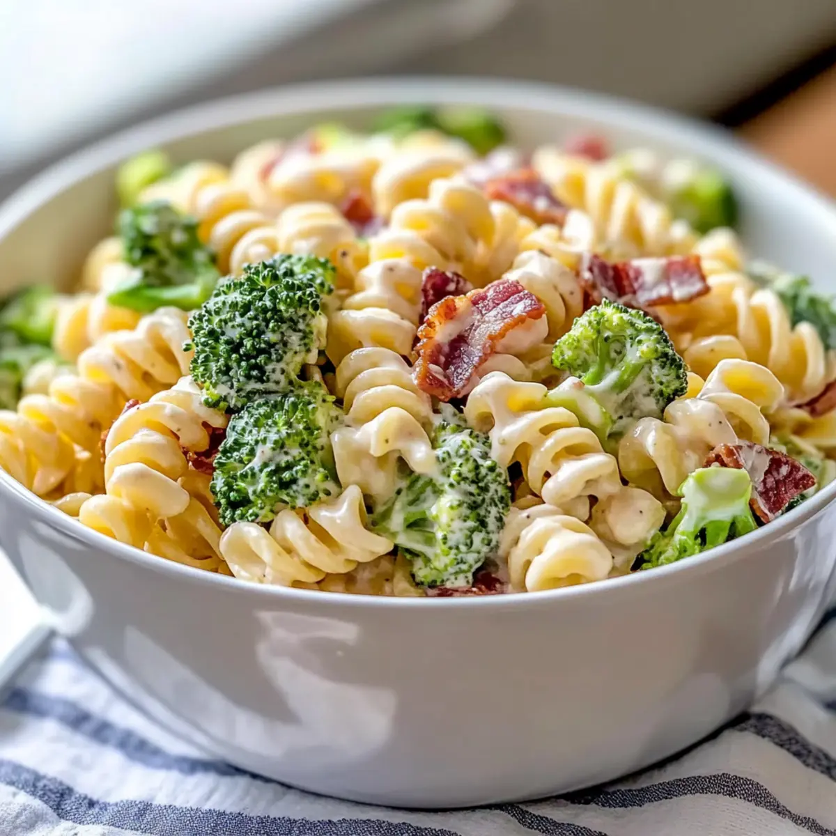 Delicious Broccoli Pasta Salad Ready in Minutes