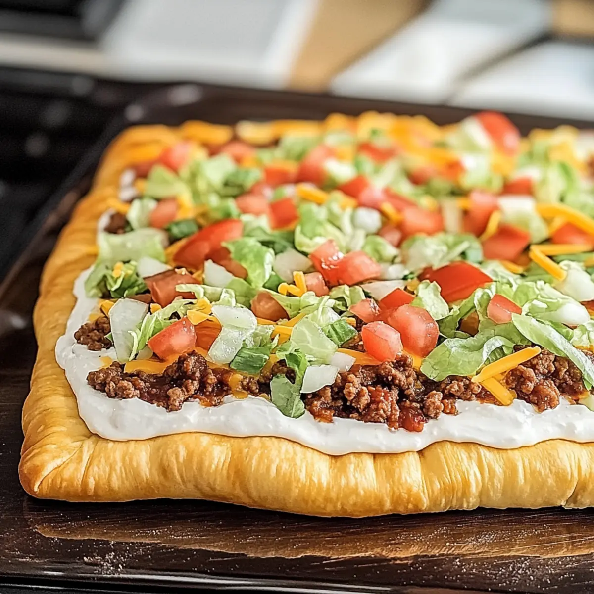 Taco Pizza Bliss: The Ultimate Game Day Appetizer Delight