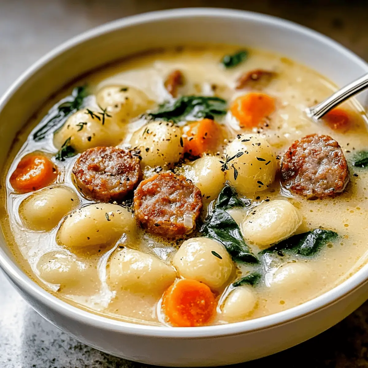 Creamy Sausage Gnocchi Soup for Cozy Nights In
