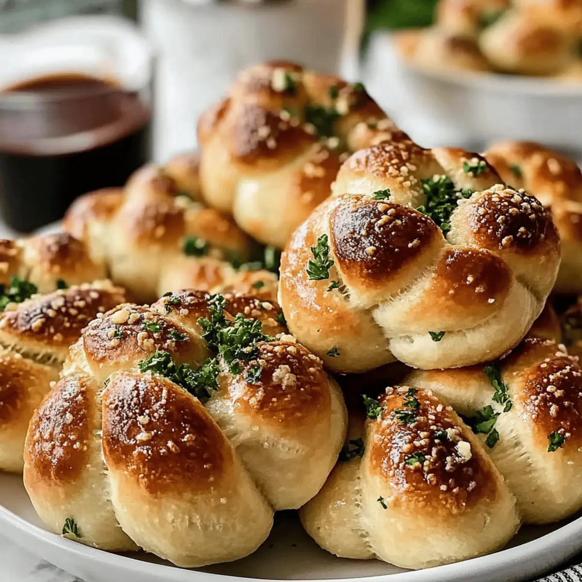 Homemade Garlic Knots: Warm, Buttery Bliss in Every Bite