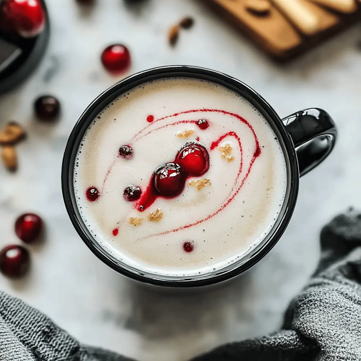 Creamy Cherry Vanilla Tea Latte for Cozy Moments at Home