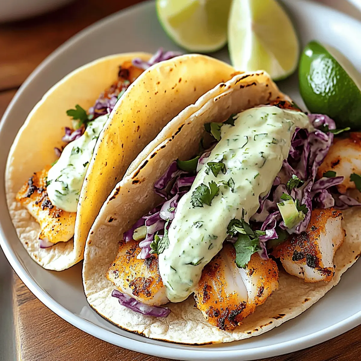 Savor Fish Tacos with Lime Crema for a Tasty Twist