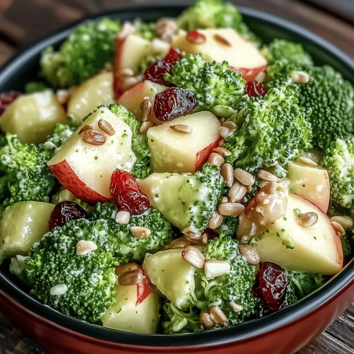 Vibrant Apple Broccoli Salad: A Crunchy, Healthy Delight