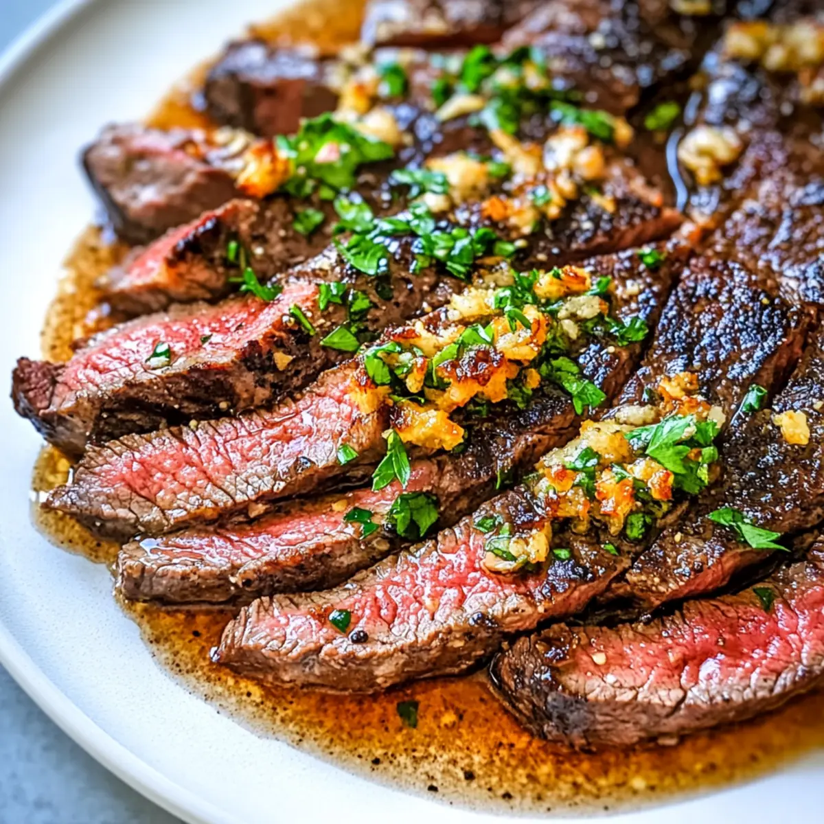 Savor the Succulence of Garlic Butter Brazilian Steak