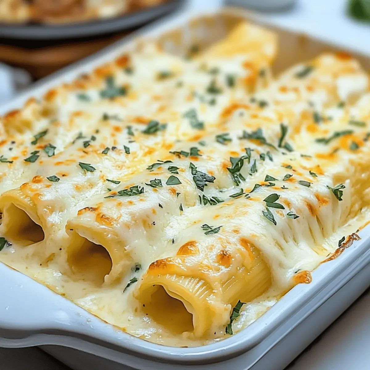 Savor Homemade Chicken Manicotti Alfredo Bliss Tonight