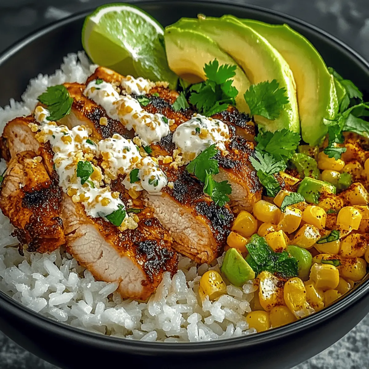 Healthy Corn Chicken Rice Bowl That Will Wow Your Tastebuds