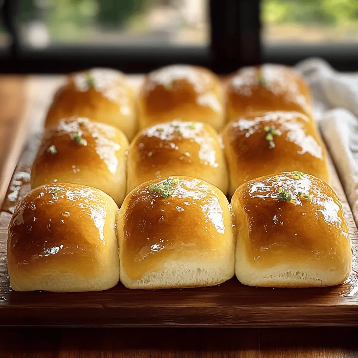 Honey Butter Dinner Rolls That Melt in Your Mouth