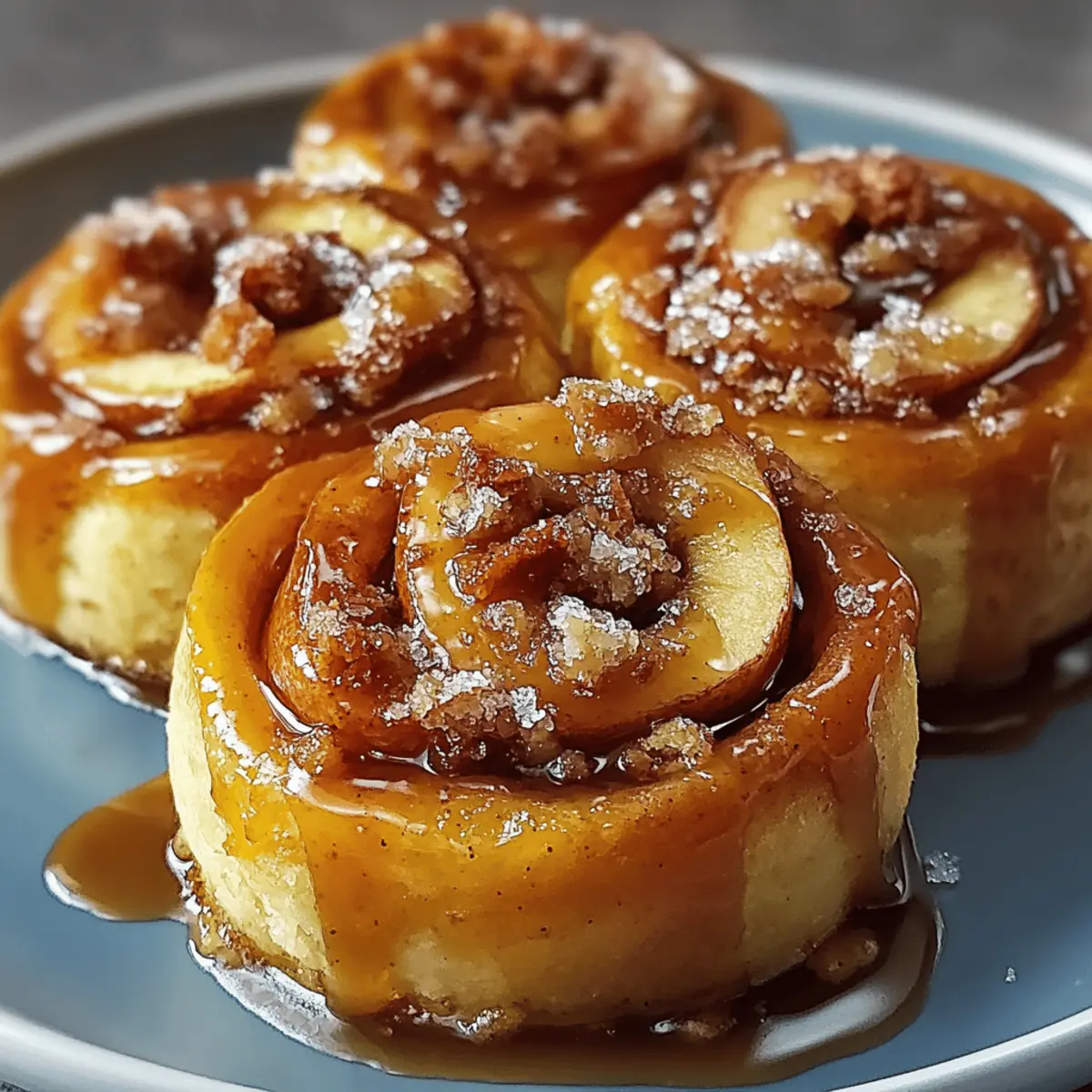 Apple Cinnamon Rolls with Brown Sugar Glaze for Fall Bliss