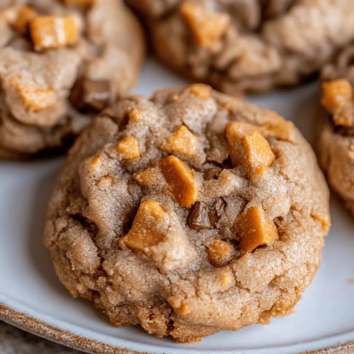 Peanut Butter Butterfinger Cookies for a Sweet Crunchy Treat