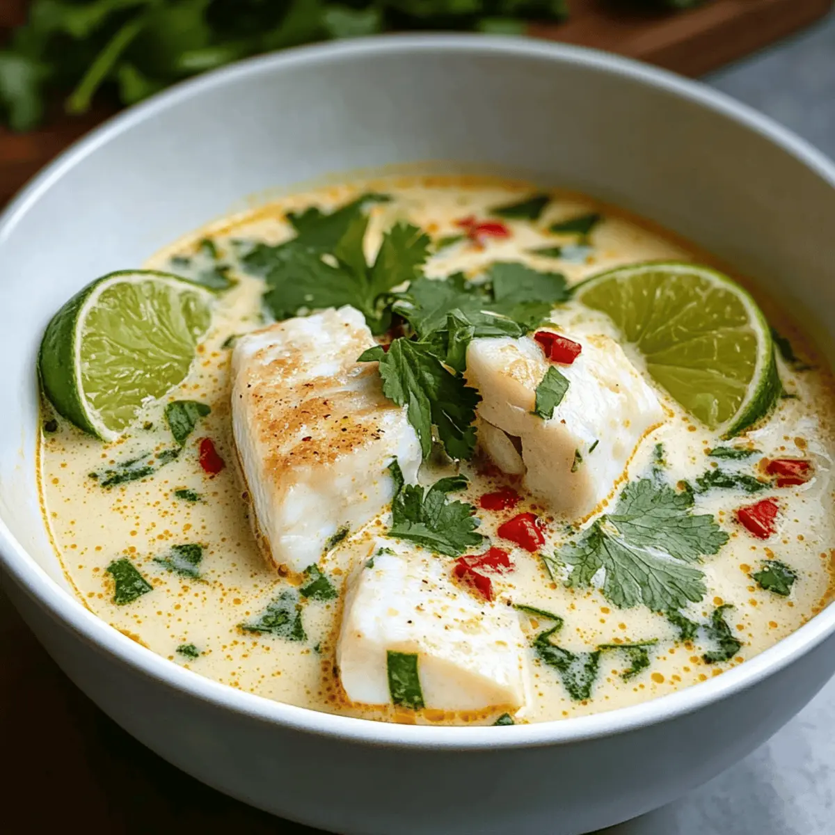 Coconut Lime Fish Soup: A Refreshingly Healthy Delight