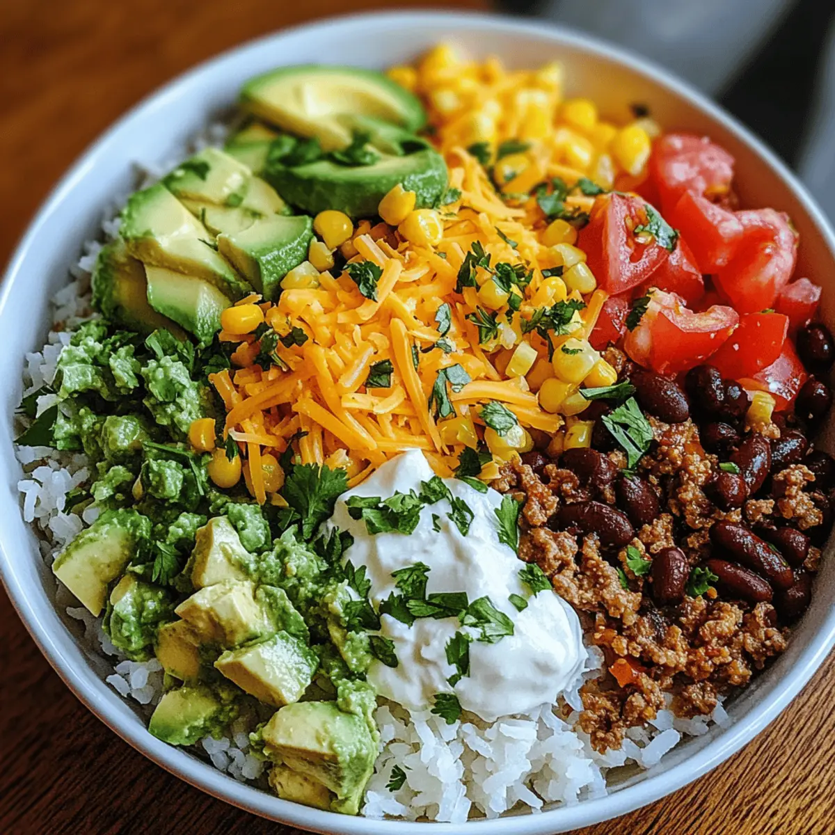Savor Every Bite of This Taco Rice Bowl Adventure