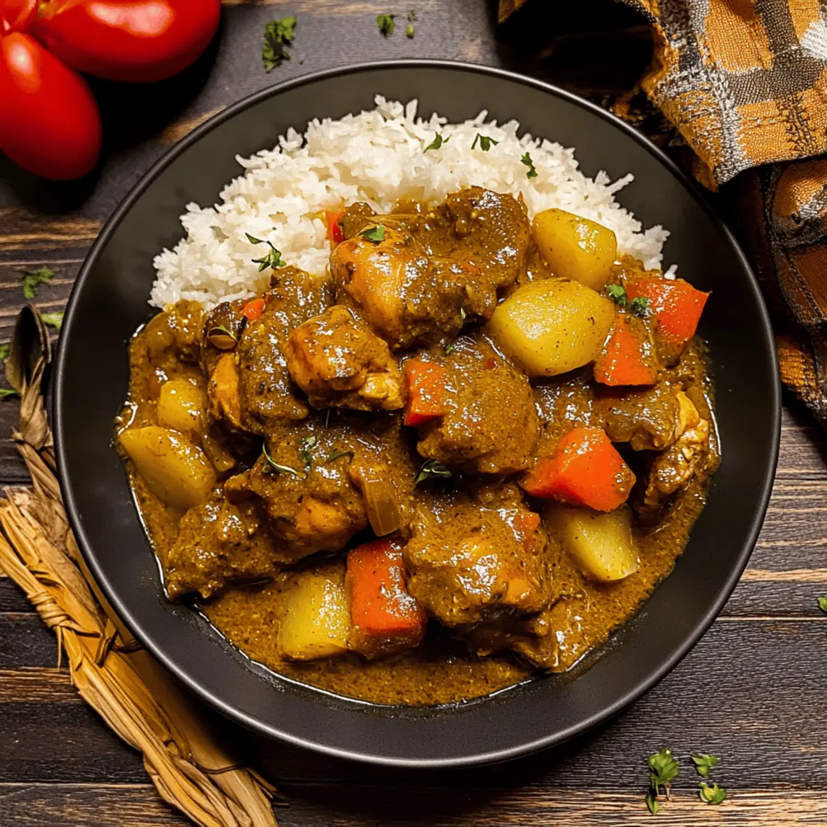 Savor the Flavor of Authentic Jamaican Curry Chicken Tonight