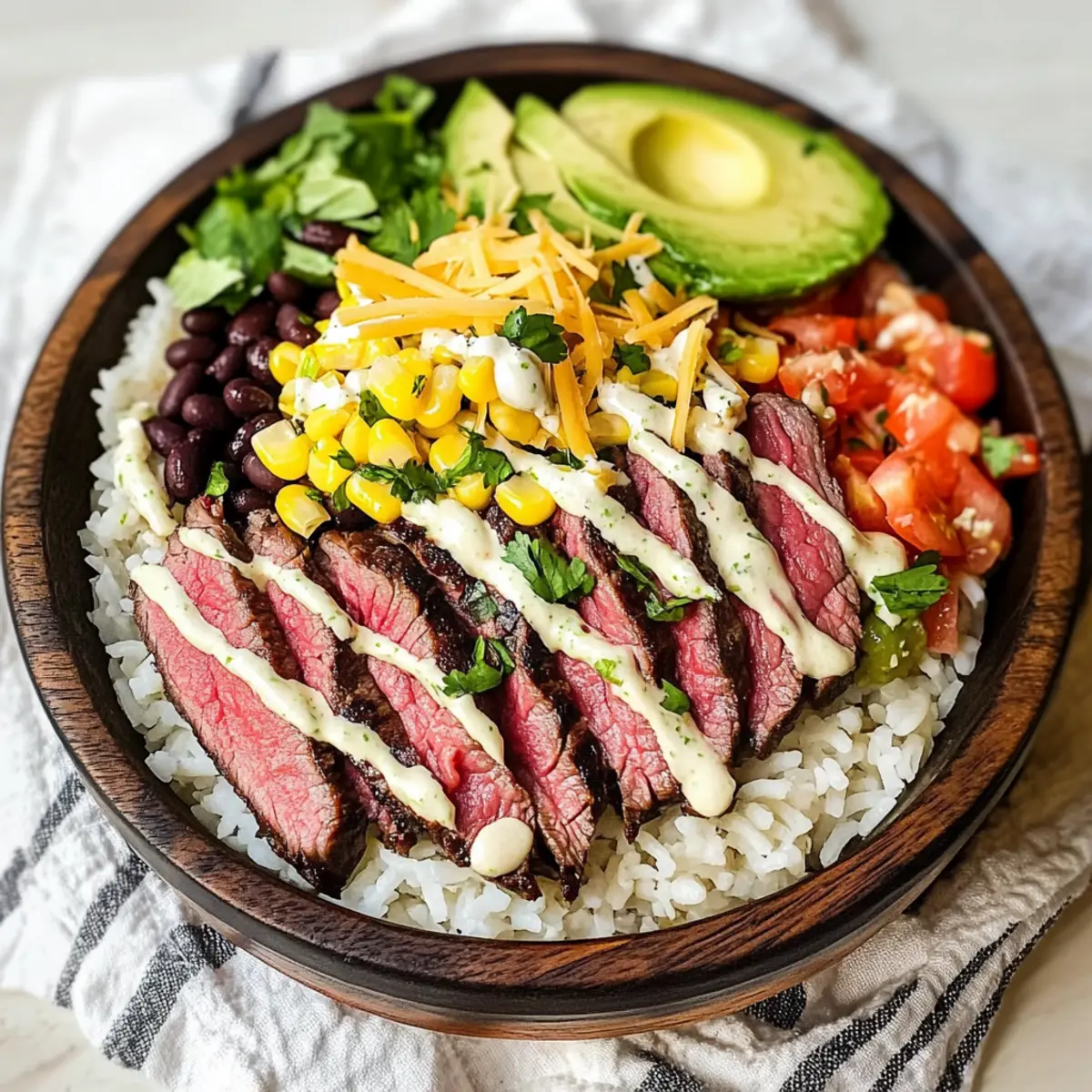 Fresh Cilantro Lime Steak Bowls Bursting with Flavor