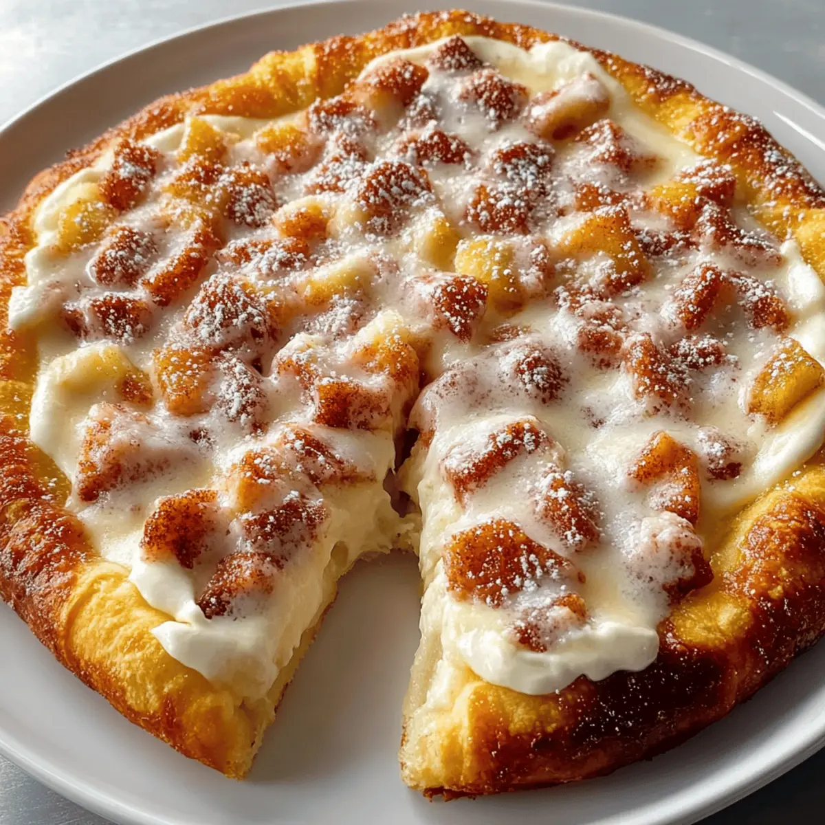 Delightful Cinnamon-Sugar Crescent Roll Pizza in 25 Minutes