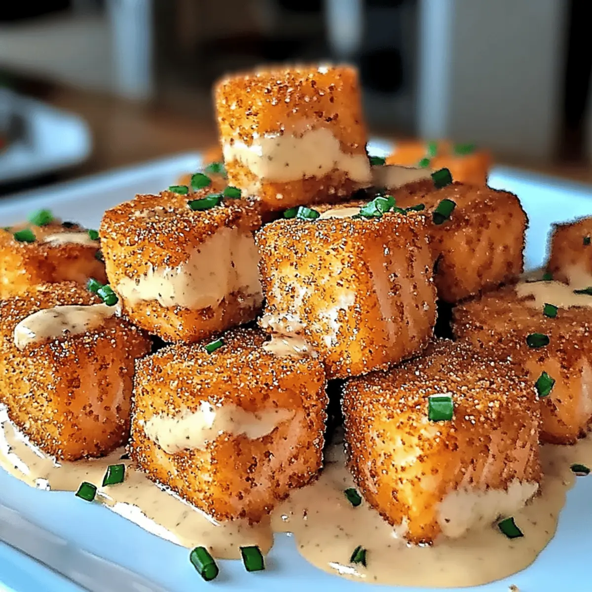 Crispy Bang Bang Salmon Bites: Easy & Irresistibly Flavorful