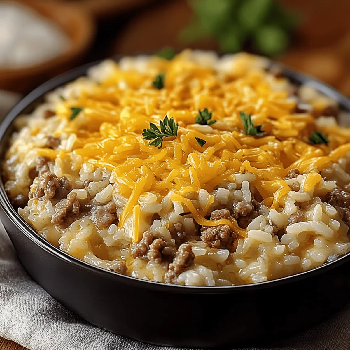 Satisfying Hamburger Rice Casserole That Everyone Loves