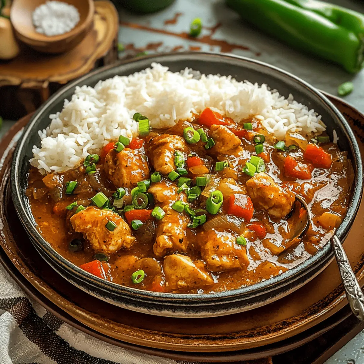 Savory Chicken Étouffée: Comfort in Every Bite