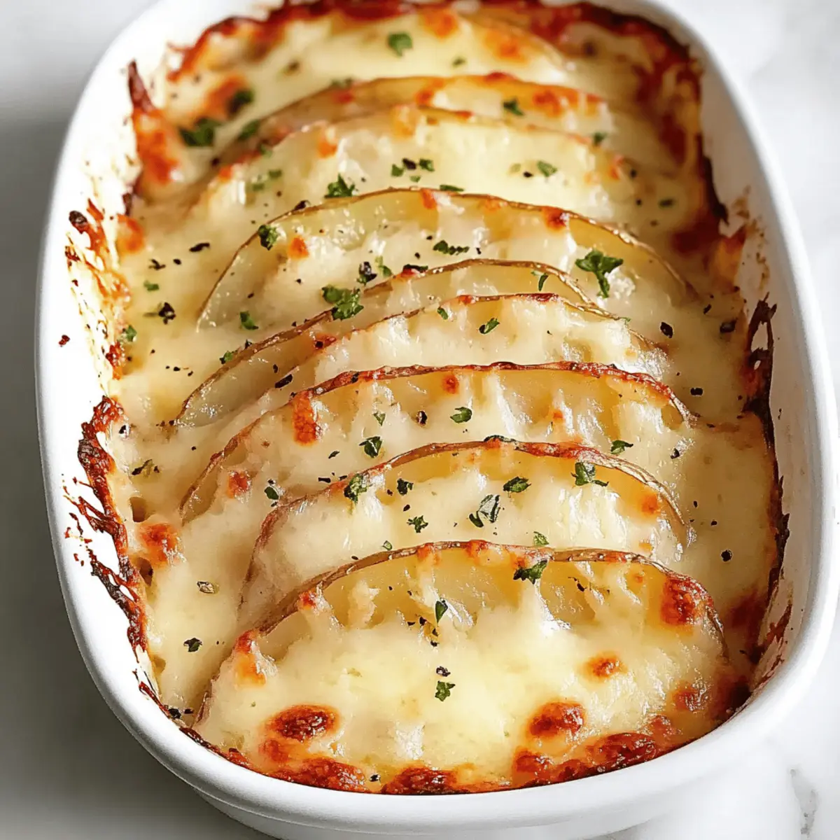 Creamy Scalloped Potatoes Au Gratin for Effortless Comfort