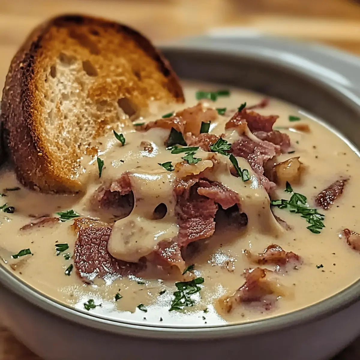Creamy Reuben Soup: A Cozy Bowl of Comfort and Flavor