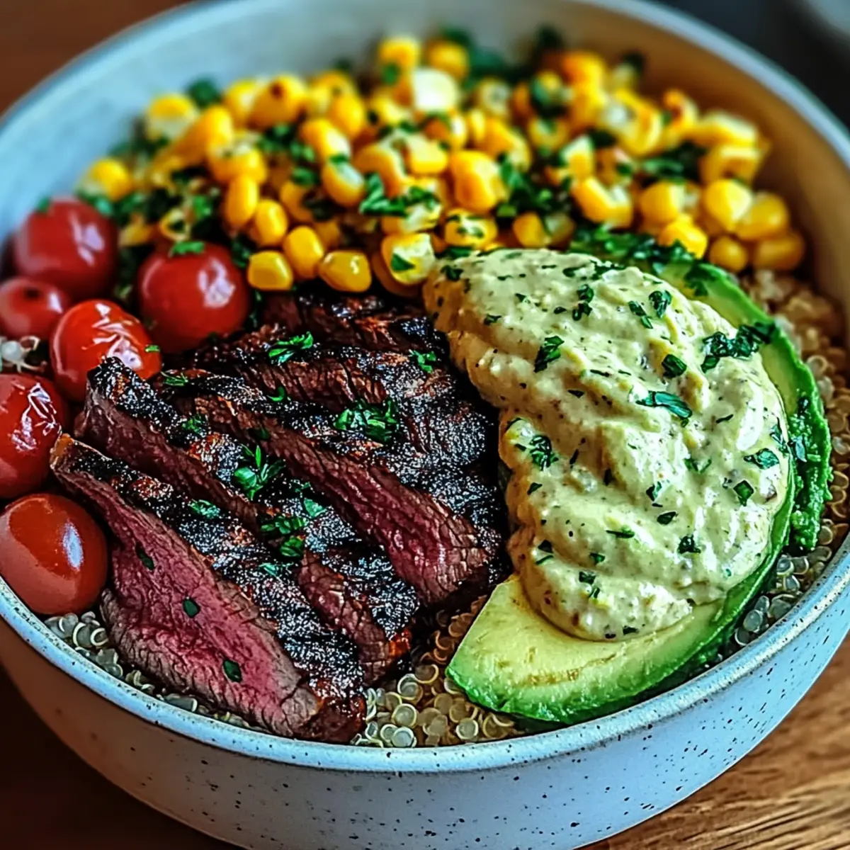 Steak Avocado Corn Bowl: Fresh, Flavorful, and Fun to Make