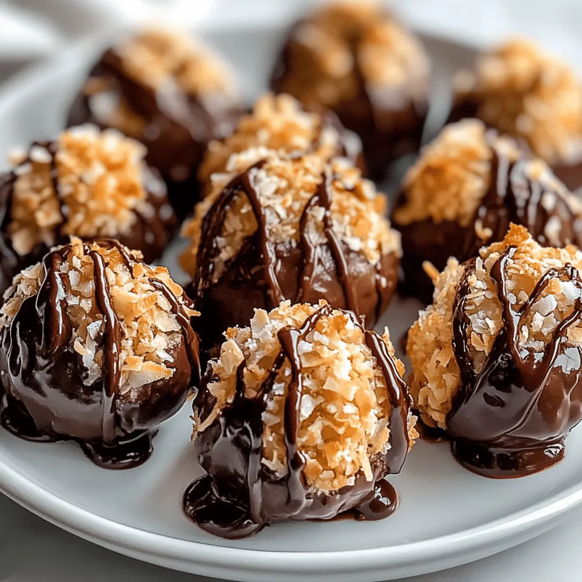 Samoa Truffles: Easy No-Bake Delights for Every Sweet Tooth