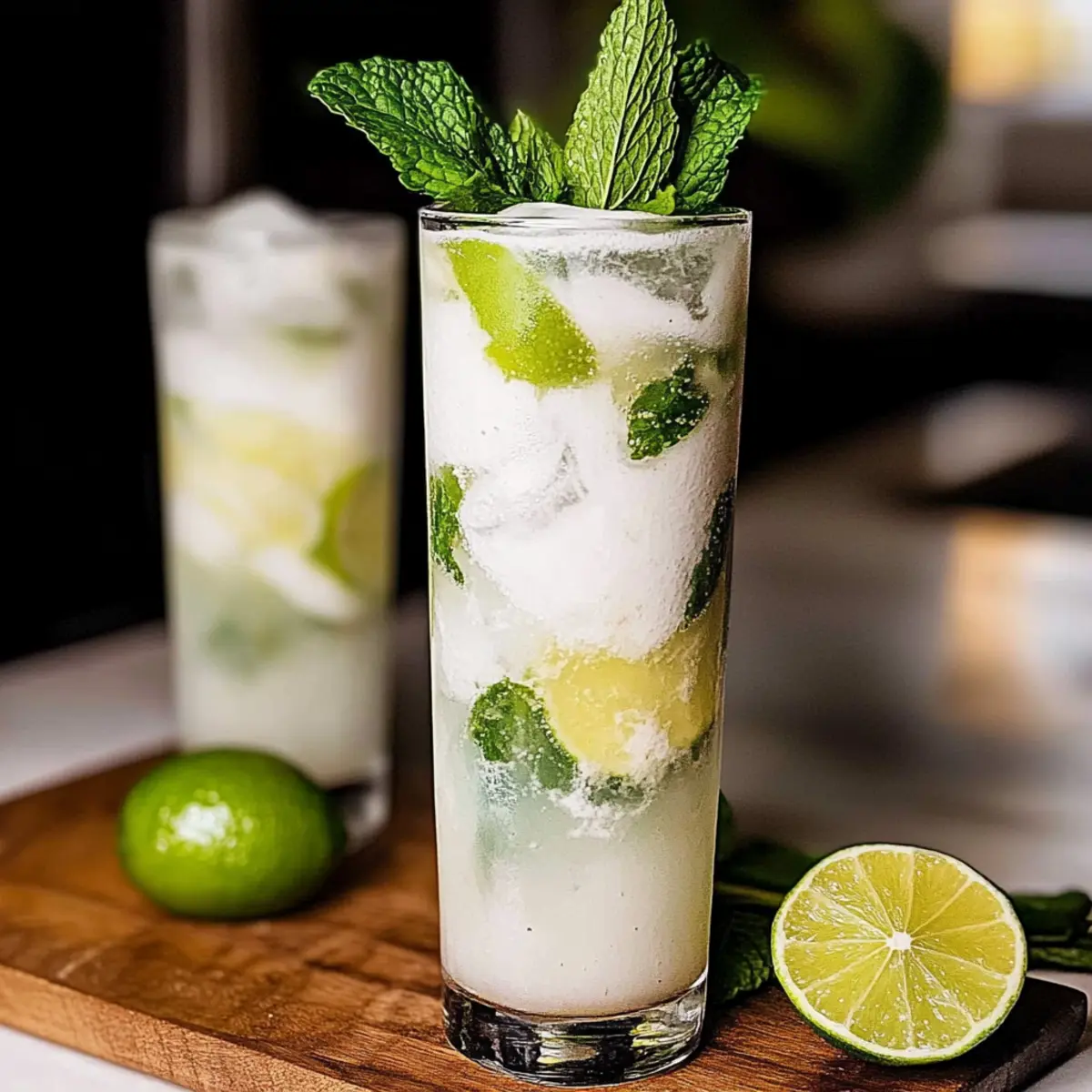 Delicious Coconut Lime Mojito for a Tropical Refreshment
