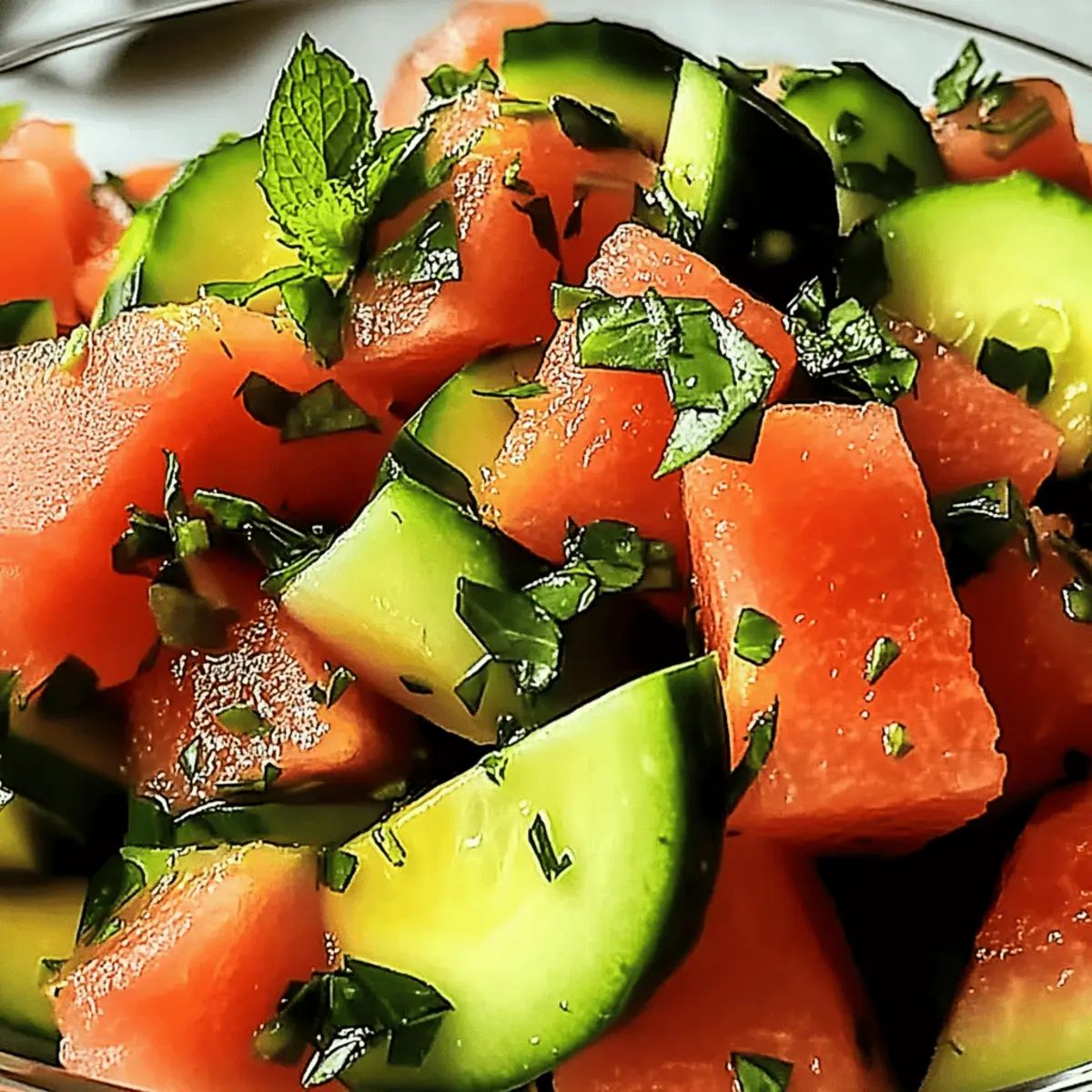 Vibrant Watermelon Avocado Salad for Ultimate Refreshment