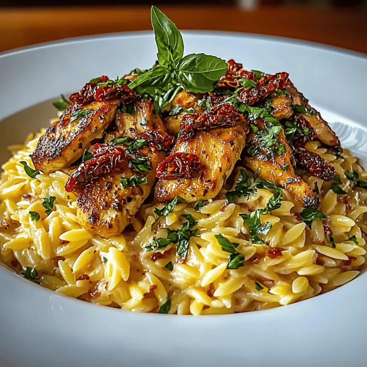 Creamy Sun-Dried Tomato Chicken Orzo for Cozy Family Dinners