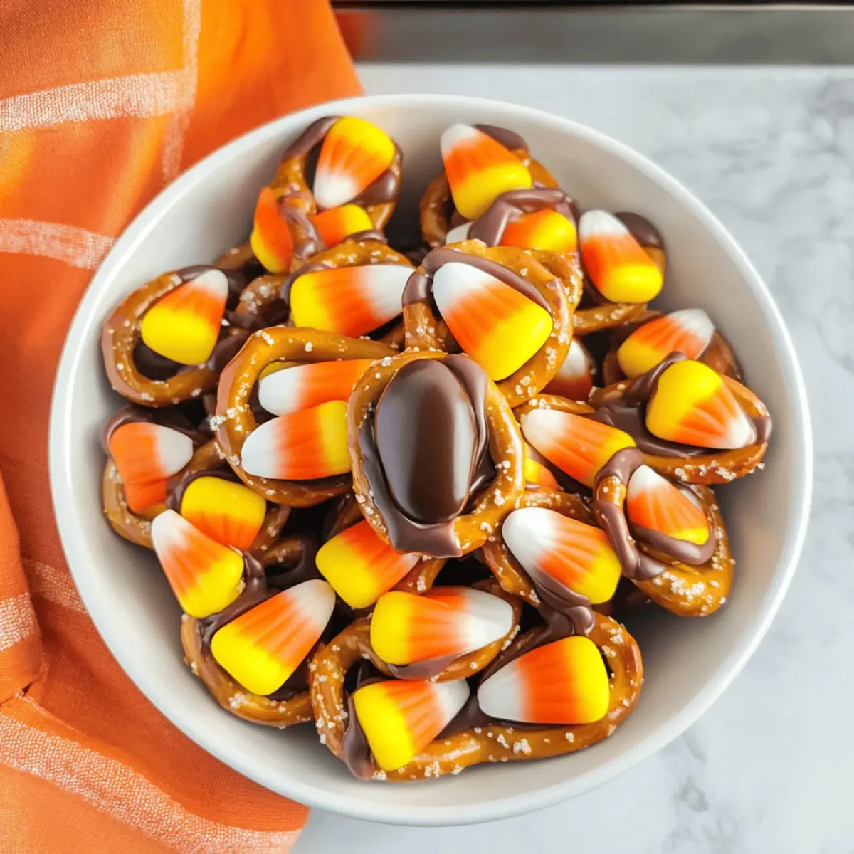 Candy Corn Pretzel Bites: The Ultimate Easy Halloween Snack