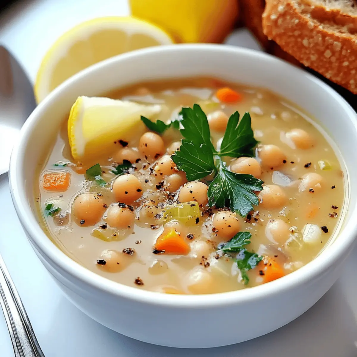 Chickpea and White Bean Soup: Cozy Comfort in 30 Minutes