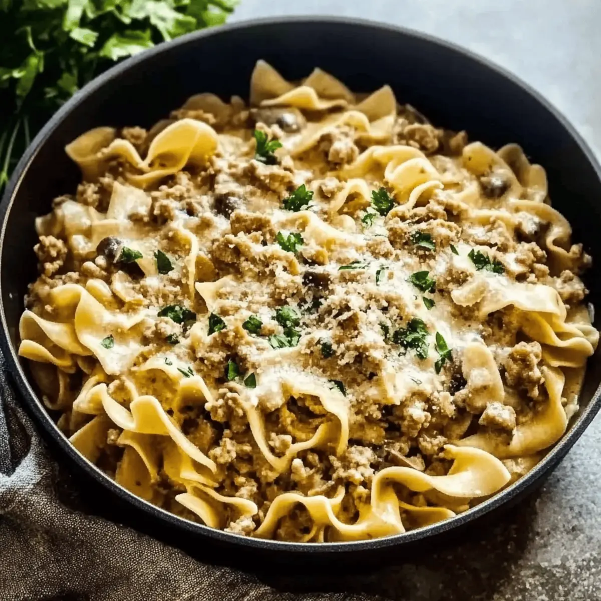Creamy Turkey Stroganoff: A Cozy 30-Minute Dinner Delight