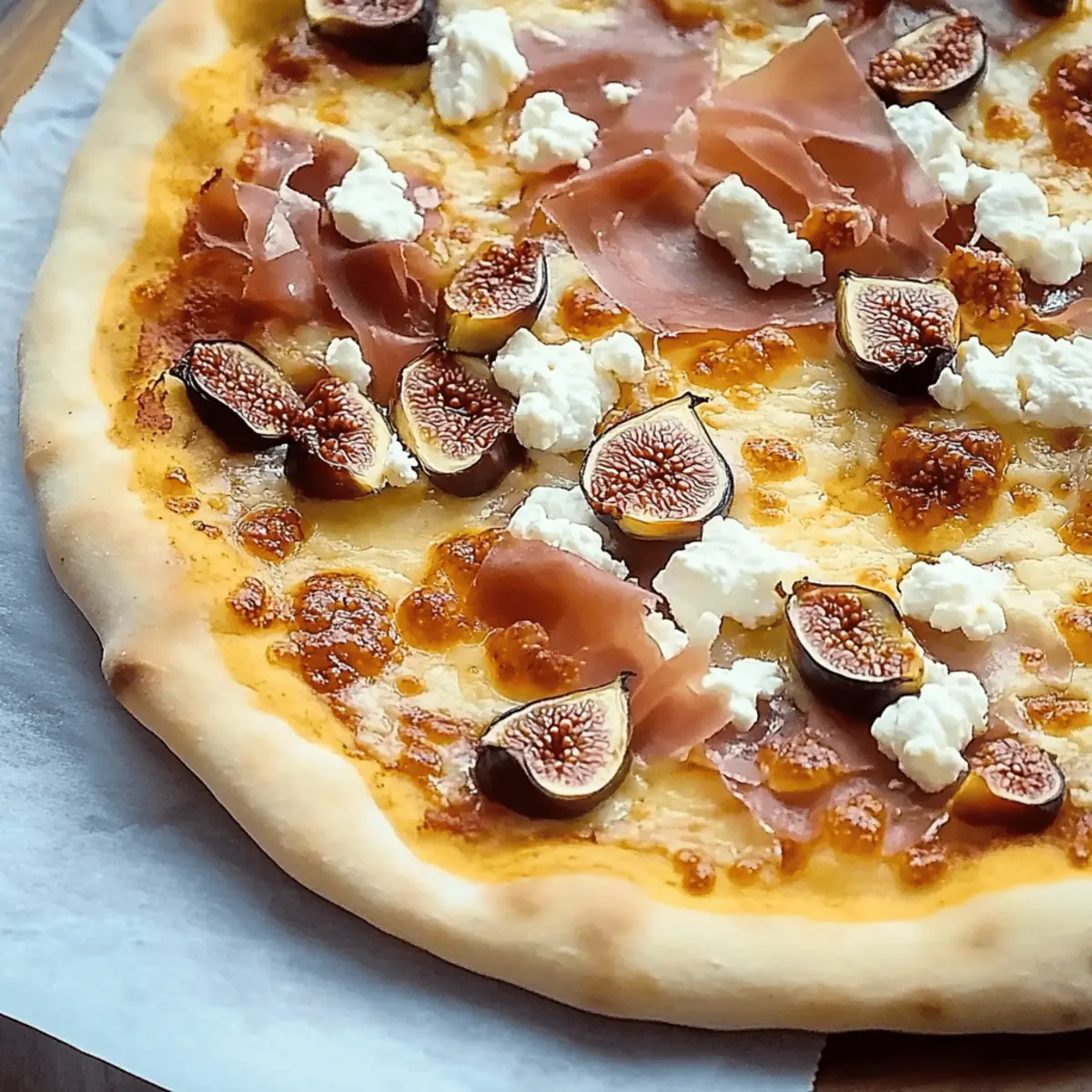 Irresistible Fig Jam Pizza with Goat Cheese and Prosciutto