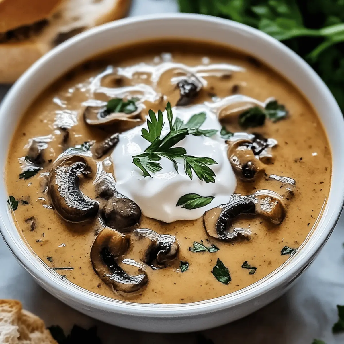 Savory Hungarian Mushroom Soup to Warm Your Soul
