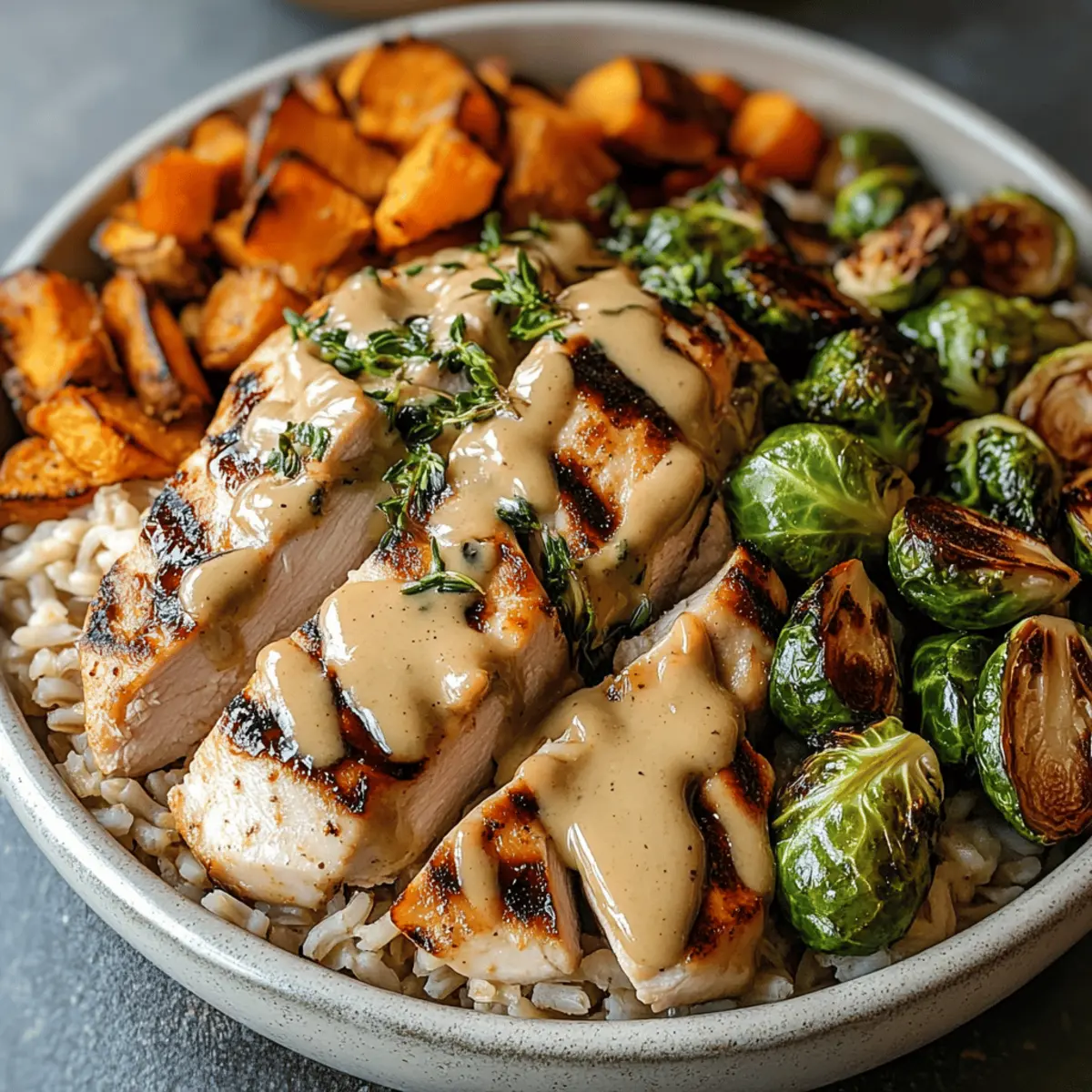 Maple Dijon Chicken & Sweet Potato Bowls for Cozy Nights
