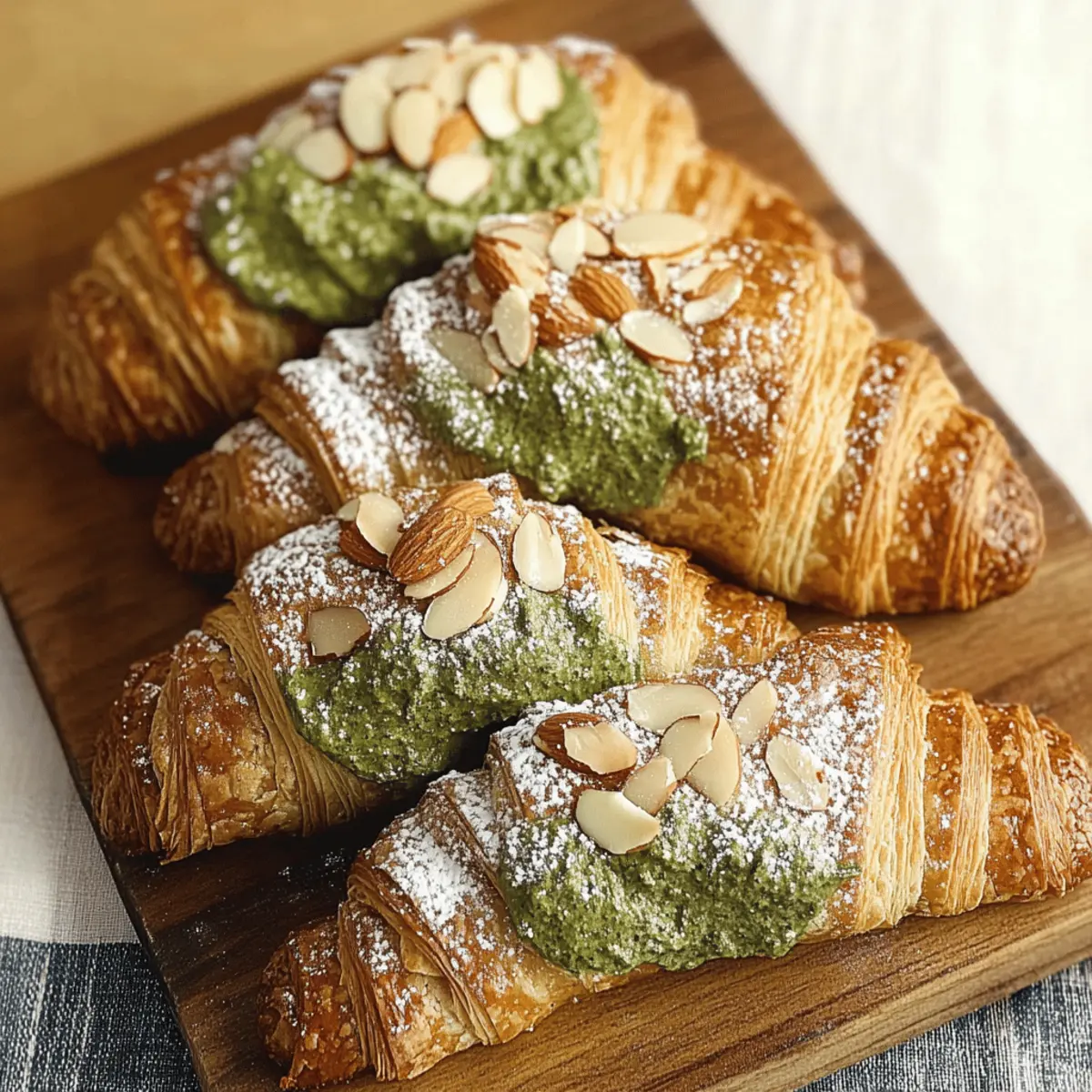 Matcha Almond Croissants That Will Elevate Your Breakfast Game