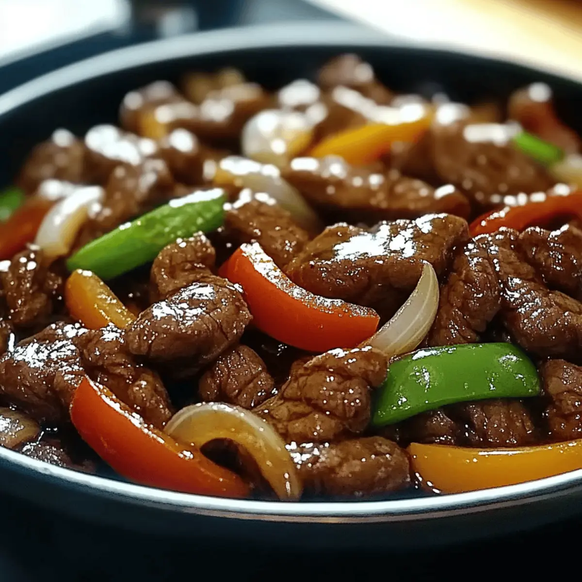 Pepper Steak with Onions: Quick, Savory Stir-Fry Delight