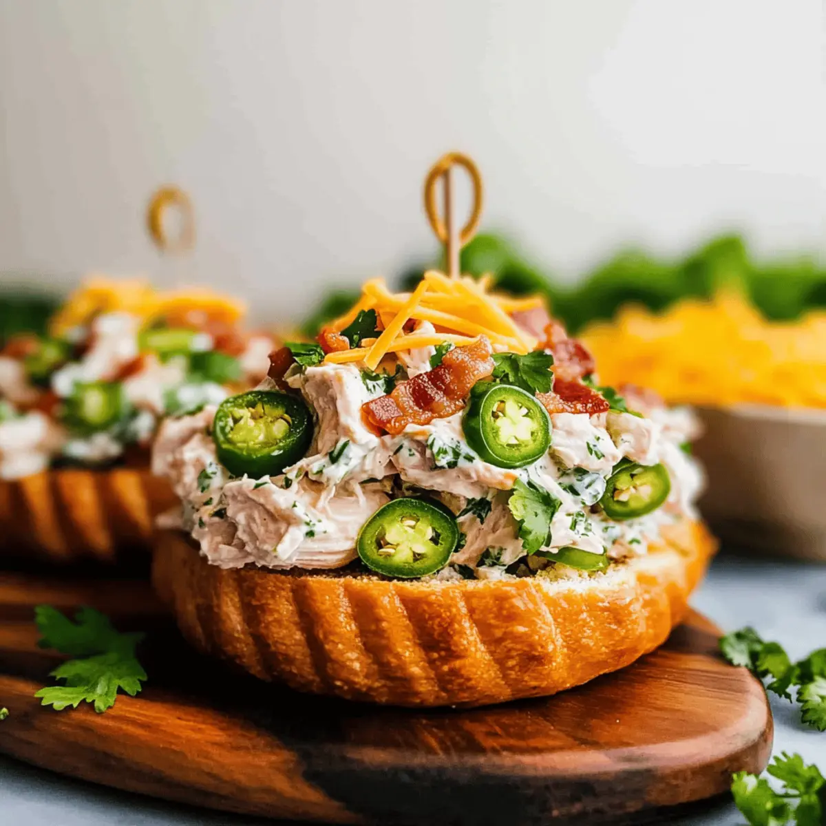 Spicy Popper Chicken Salad: A Creamy Flavor Explosion