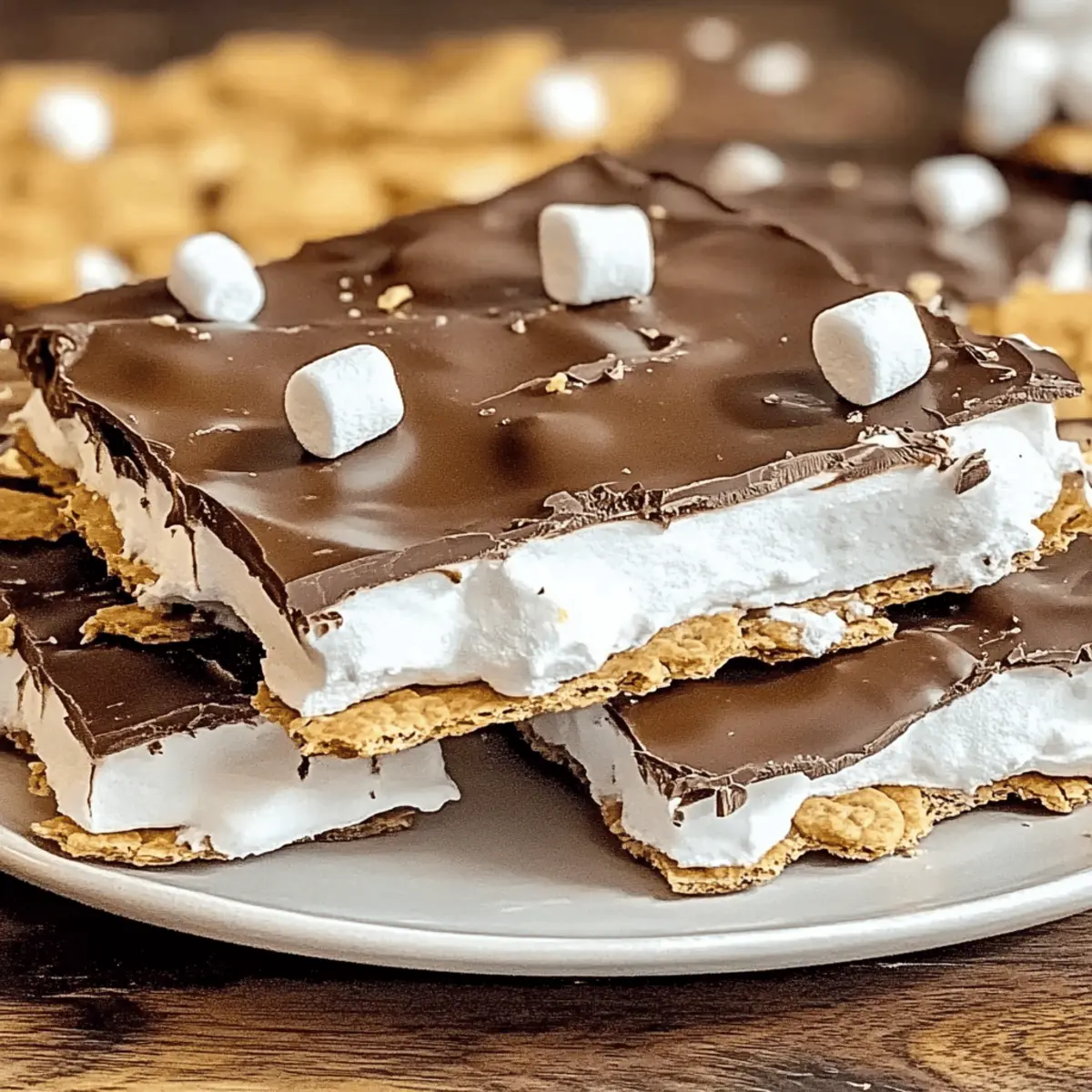 Mouthwatering S’mores Bark for Easy Nostalgic Indulgence