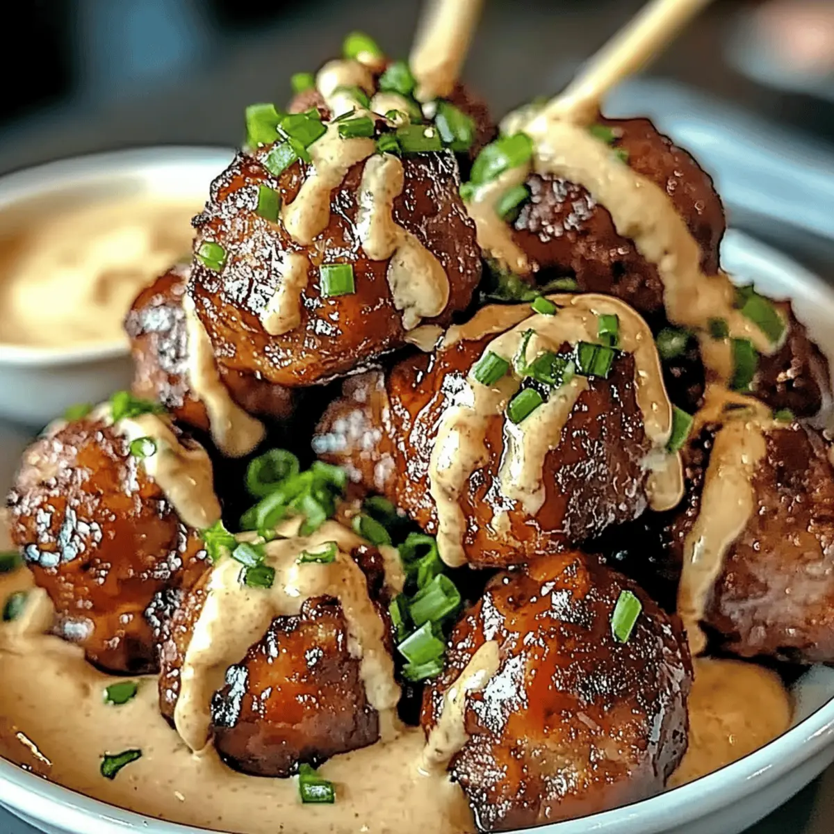 Tender Korean BBQ Meatballs with Spicy Mayo Dip You’ll Love