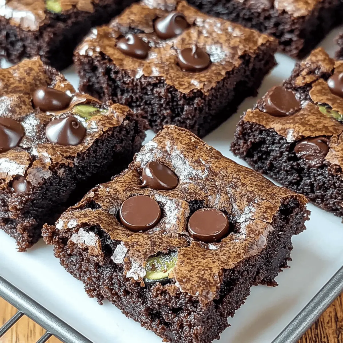 Fudgy Chocolate Chip Zucchini Brownies That Wow Your Taste Buds