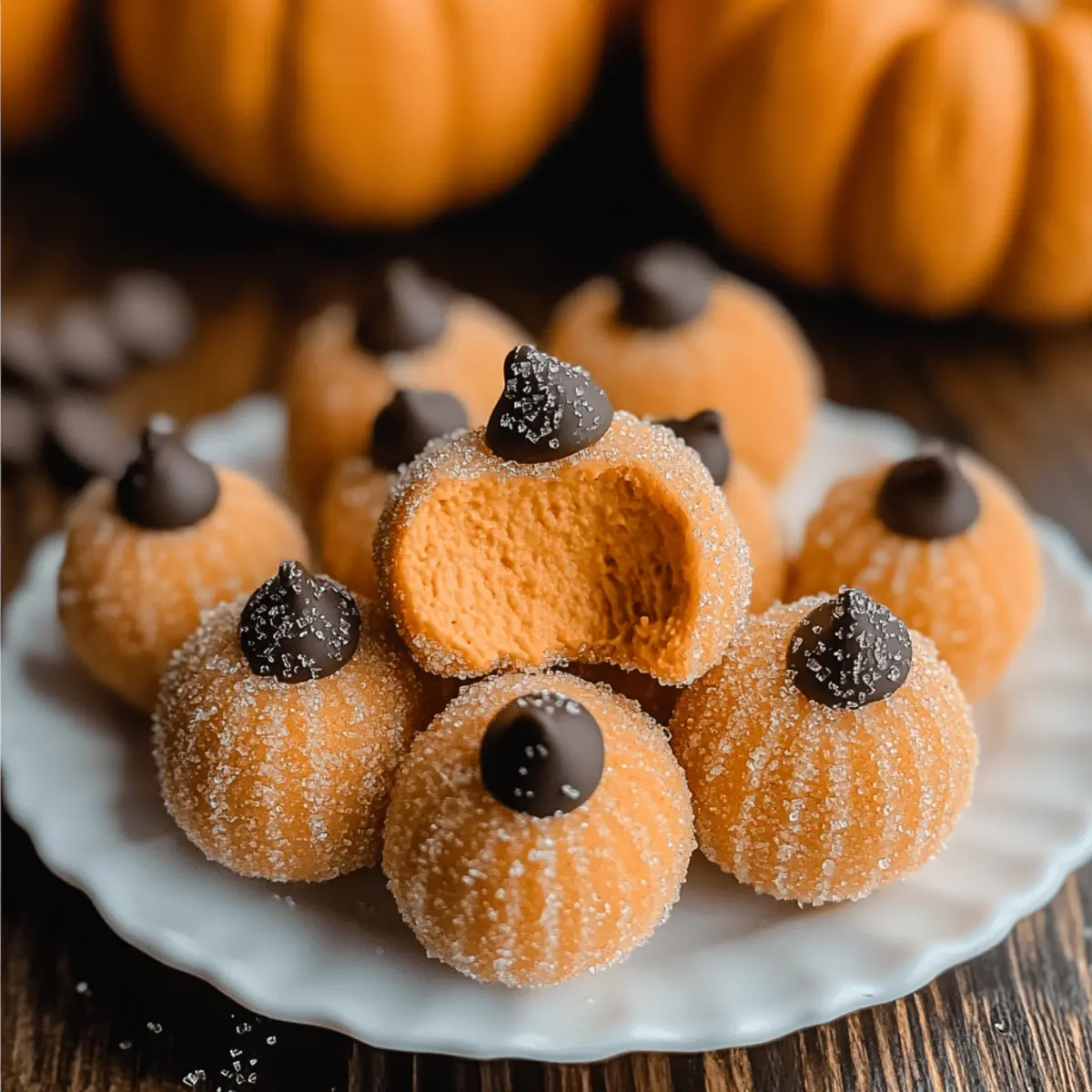 Creamy Pumpkin Cheesecake Truffles for a Cozy Fall Treat