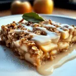 Oatmeal Apple Breakfast Bake