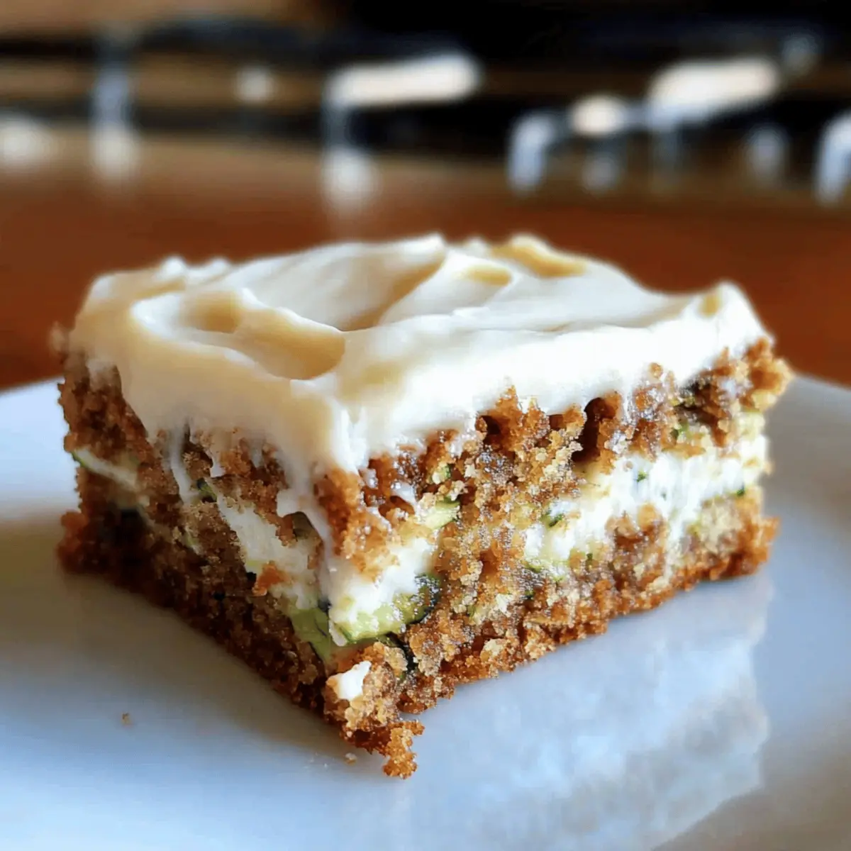 Moist Frosted Zucchini Spice Bars for Ultimate Comfort